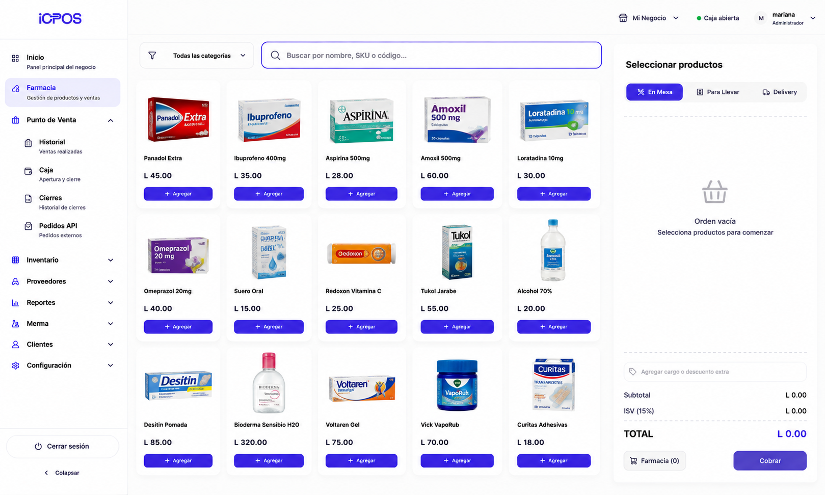 El POS para tu farmacia